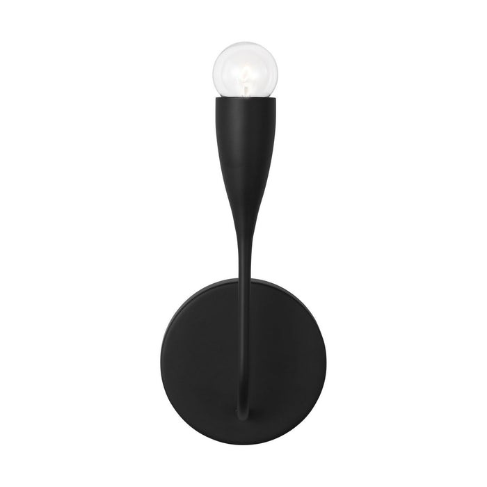 Myhouse Lighting Generation Lighting - GLV1081MBK - Wall Sconce - Maya - Midnight Black