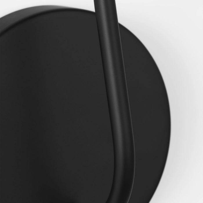 Myhouse Lighting Generation Lighting - GLV1081MBK - Wall Sconce - Maya - Midnight Black