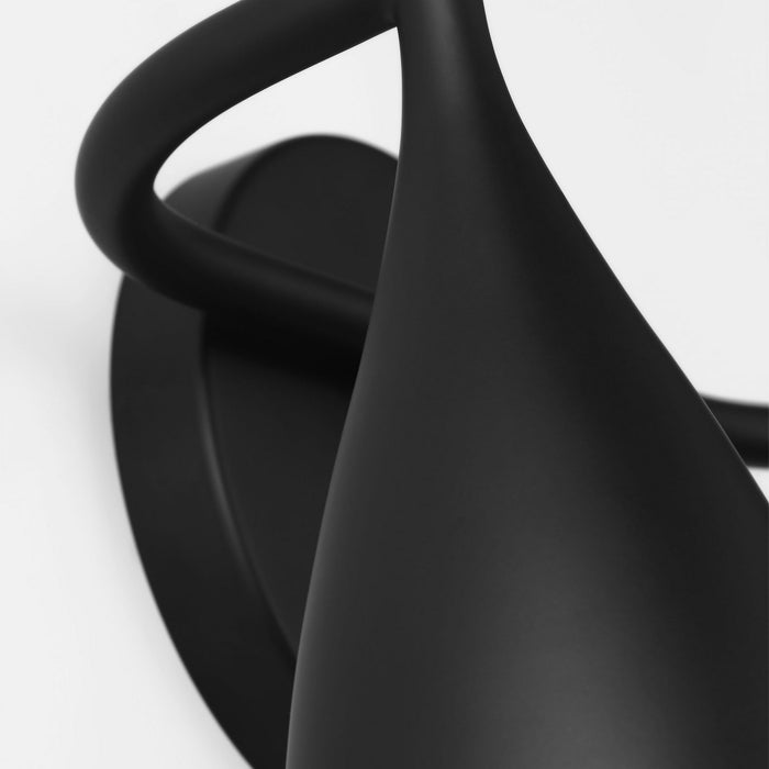 Myhouse Lighting Generation Lighting - GLV1082MBK - Two Light Vanity - Maya - Midnight Black