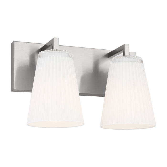 Myhouse Lighting Generation Lighting - GLV1102BS - Vanity - Upson - Brushed Nickel