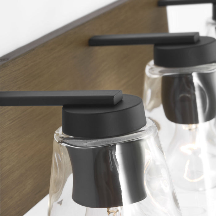 Myhouse Lighting Generation Lighting - GLV1113MBKCRO - Vanity - Dunton - Midnight Black