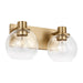 Myhouse Lighting Generation Lighting - GLV1122SB - Bath - Rito - Satin Brass