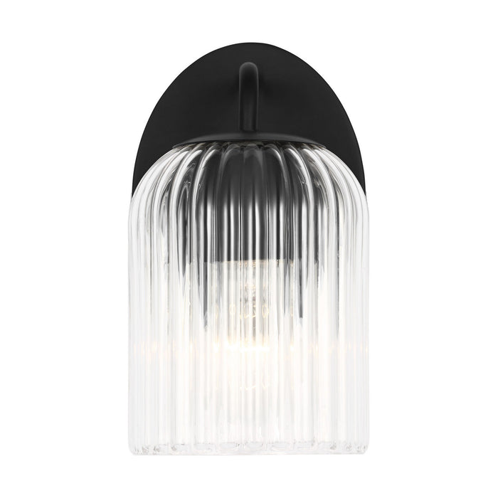 Myhouse Lighting Generation Lighting - GLV1131MBK - Wall Sconce - Eisele - Midnight Black