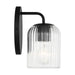 Myhouse Lighting Generation Lighting - GLV1131MBK - Wall Sconce - Eisele - Midnight Black
