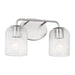 Myhouse Lighting Generation Lighting - GLV1132BS - Two Light Vanity - Eisele - Brushed Nickel