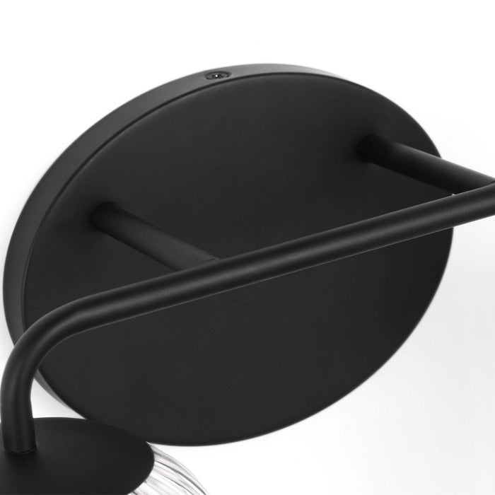 Myhouse Lighting Generation Lighting - GLV1132MBK - Two Light Vanity - Eisele - Midnight Black