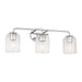 Myhouse Lighting Generation Lighting - GLV1133CH - Three Light Vanity - Eisele - Chrome