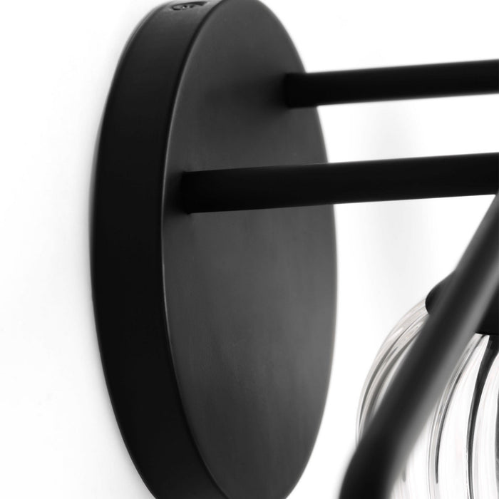 Myhouse Lighting Generation Lighting - GLV1133MBK - Three Light Vanity - Eisele - Midnight Black