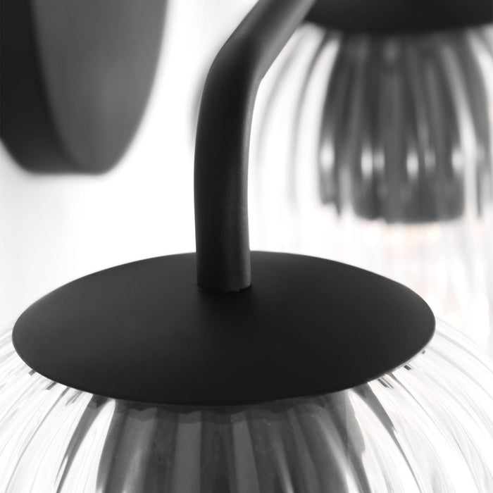 Myhouse Lighting Generation Lighting - GLV1133MBK - Three Light Vanity - Eisele - Midnight Black