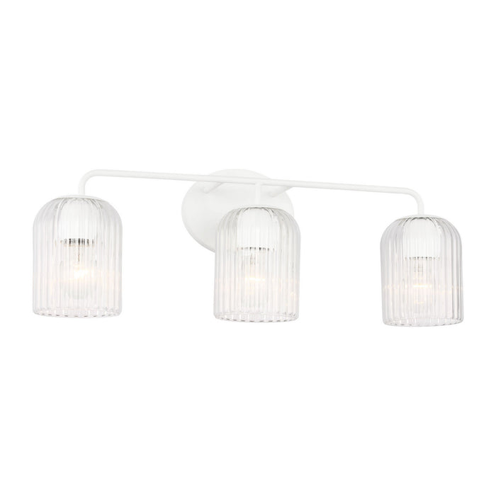 Myhouse Lighting Generation Lighting - GLV1133MWT - Three Light Vanity - Eisele - Matte White