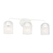 Myhouse Lighting Generation Lighting - GLV1133MWT - Three Light Vanity - Eisele - Matte White
