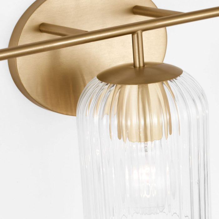 Myhouse Lighting Generation Lighting - GLV1133SB - Three Light Vanity - Eisele - Satin Brass