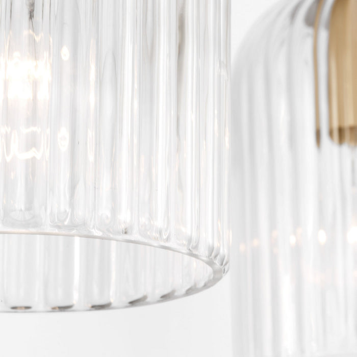 Myhouse Lighting Generation Lighting - GLV1133SB - Three Light Vanity - Eisele - Satin Brass