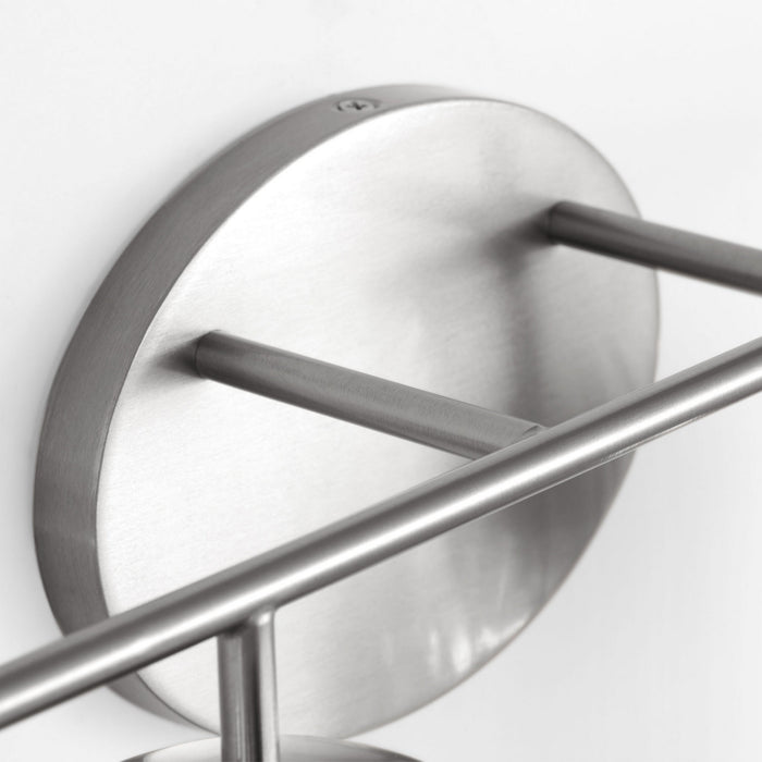 Myhouse Lighting Generation Lighting - GLV1134BS - Four Light Vanity - Eisele - Brushed Nickel