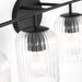Myhouse Lighting Generation Lighting - GLV1134MBK - Four Light Vanity - Eisele - Midnight Black