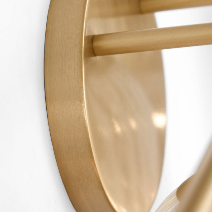 Myhouse Lighting Generation Lighting - GLV1134SB - Four Light Vanity - Eisele - Satin Brass