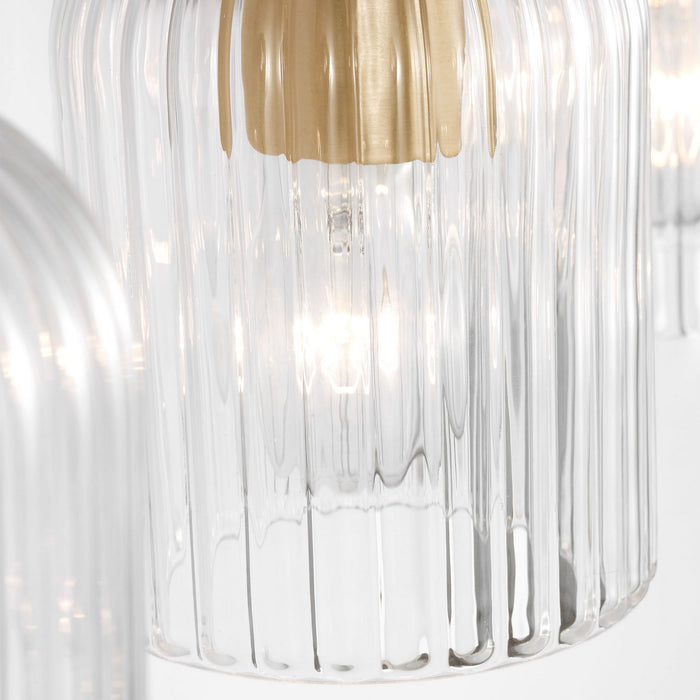 Myhouse Lighting Generation Lighting - GLV1134SB - Four Light Vanity - Eisele - Satin Brass