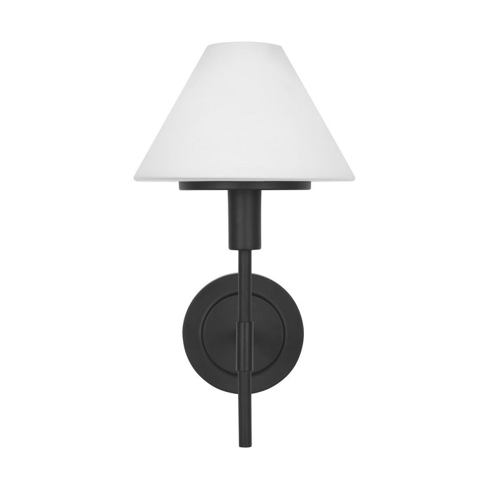 Myhouse Lighting Generation Lighting - GLW1011MBK - Wall Sconce - Mendota - Midnight Black