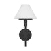 Myhouse Lighting Generation Lighting - GLW1011MBK - Wall Sconce - Mendota - Midnight Black