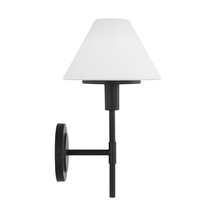 Myhouse Lighting Generation Lighting - GLW1011MBK - Wall Sconce - Mendota - Midnight Black