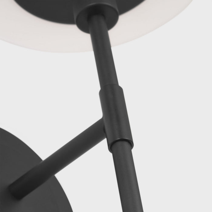 Myhouse Lighting Generation Lighting - GLW1011MBK - Wall Sconce - Mendota - Midnight Black