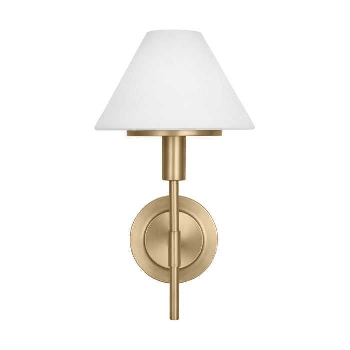 Myhouse Lighting Generation Lighting - GLW1011SB - Wall Sconce - Mendota - Satin Brass