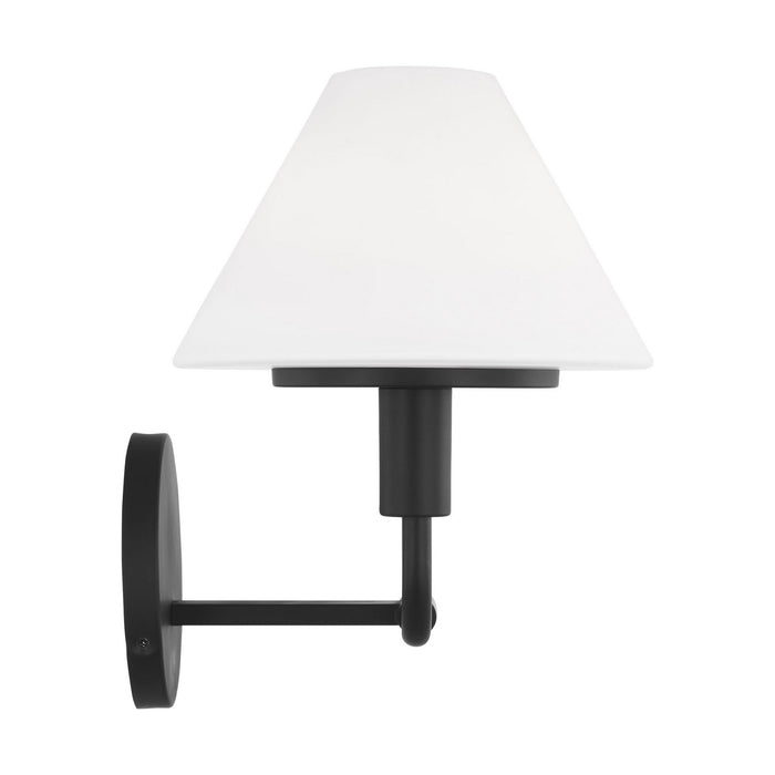 Myhouse Lighting Generation Lighting - GLW1022MBK - Wall Sconce - Mendota - Midnight Black
