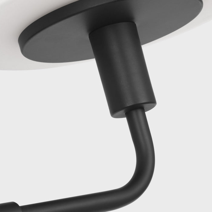 Myhouse Lighting Generation Lighting - GLW1022MBK - Wall Sconce - Mendota - Midnight Black