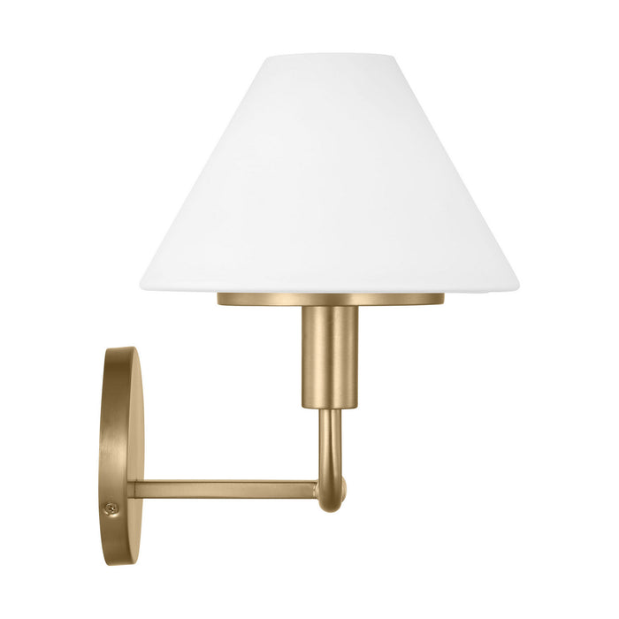 Myhouse Lighting Generation Lighting - GLW1022SB - Wall Sconce - Mendota - Satin Brass