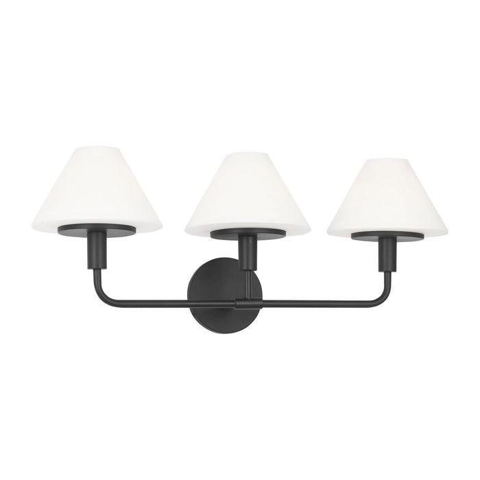 Myhouse Lighting Generation Lighting - GLW1033MBK - Wall Sconce - Mendota - Midnight Black