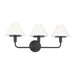 Myhouse Lighting Generation Lighting - GLW1033MBK - Wall Sconce - Mendota - Midnight Black
