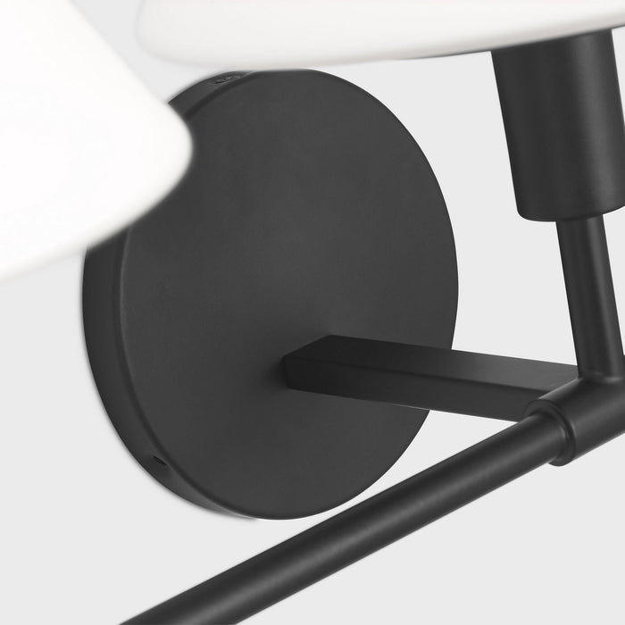 Myhouse Lighting Generation Lighting - GLW1033MBK - Wall Sconce - Mendota - Midnight Black