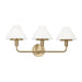 Myhouse Lighting Generation Lighting - GLW1033SB - Wall Sconce - Mendota - Satin Brass
