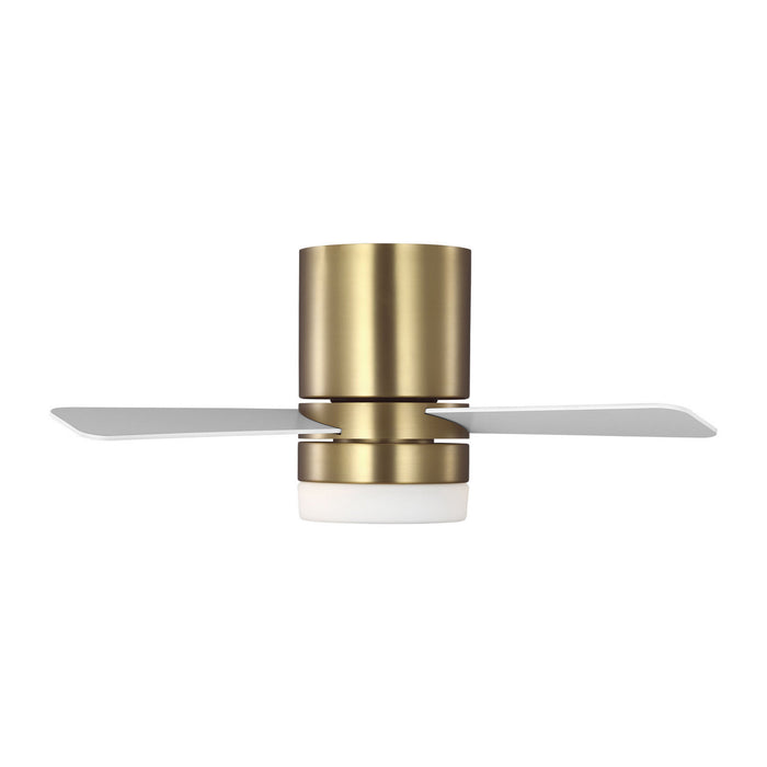 Myhouse Lighting Generation Lighting - 3ERHR32BBSD - 32"Ceiling Fan - Era 32 Hugger LED - Burnished Brass