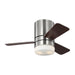 Myhouse Lighting Generation Lighting - 3ERHR32BSD - 32"Ceiling Fan - Era 32 Hugger LED - Brushed Nickel