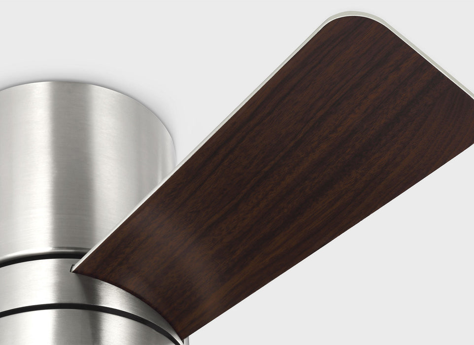 Myhouse Lighting Generation Lighting - 3ERHR32BSD - 32"Ceiling Fan - Era 32 Hugger LED - Brushed Nickel