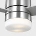 Myhouse Lighting Generation Lighting - 3ERHR32BSD - 32"Ceiling Fan - Era 32 Hugger LED - Brushed Nickel