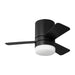 Myhouse Lighting Generation Lighting - 3ERHR32MBKD - 32"Ceiling Fan - Era 32 Hugger LED - Midnight Black