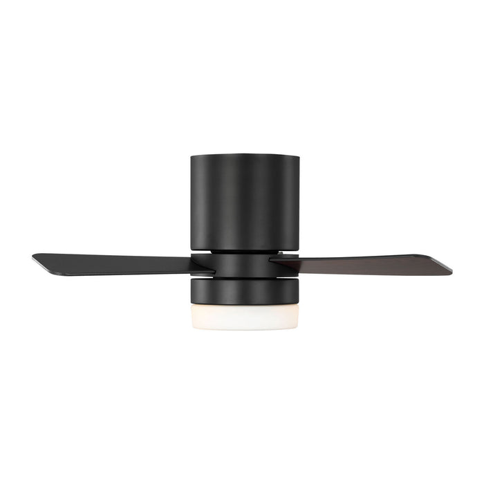 Myhouse Lighting Generation Lighting - 3ERHR32MBKD - 32"Ceiling Fan - Era 32 Hugger LED - Midnight Black
