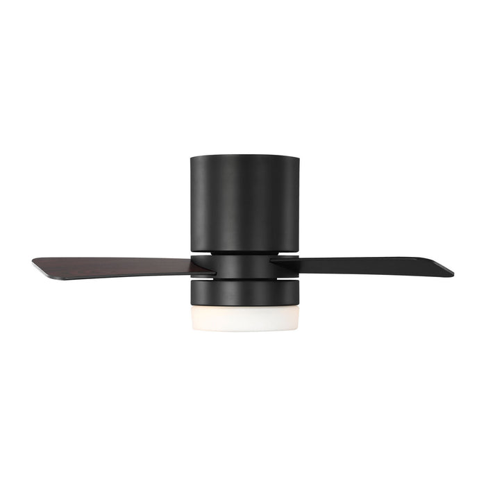 Myhouse Lighting Generation Lighting - 3ERHR32MBKD - 32"Ceiling Fan - Era 32 Hugger LED - Midnight Black