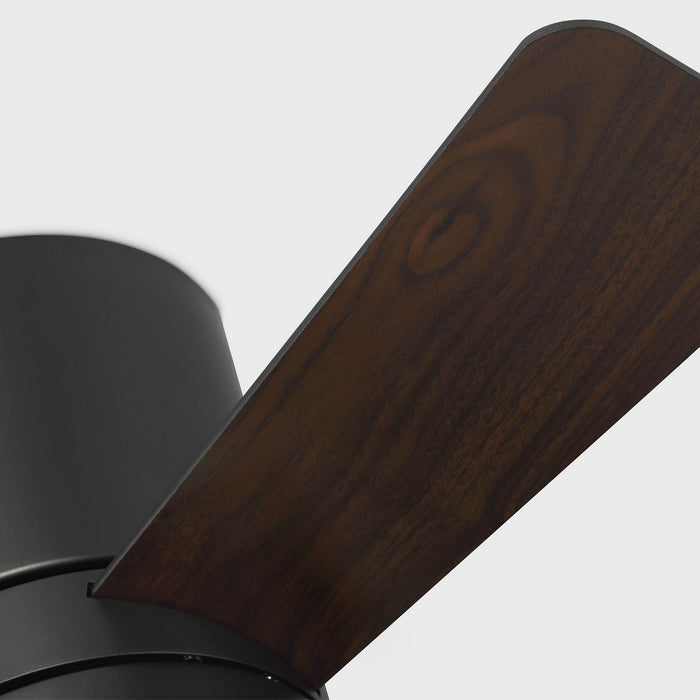 Myhouse Lighting Generation Lighting - 3ERHR32MBKD - 32"Ceiling Fan - Era 32 Hugger LED - Midnight Black