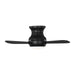 Myhouse Lighting Generation Lighting - 3OBSHR32MBKD - 32"Ceiling Fan - Orbis 32 Hugger LED - Midnight Black
