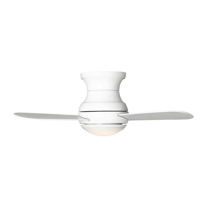 Myhouse Lighting Generation Lighting - 3OBSHR32RZWD - 32"Ceiling Fan - Orbis 32 Hugger LED - Matte White