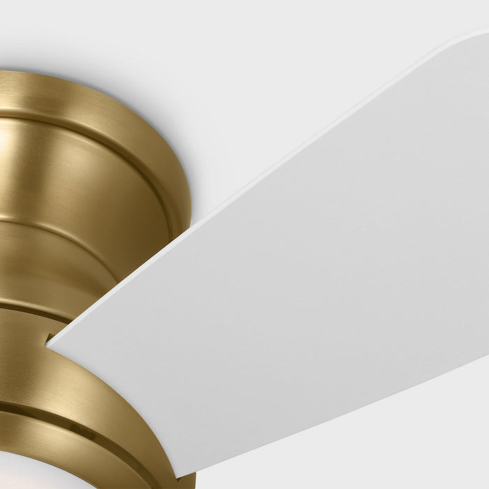 Myhouse Lighting Generation Lighting - 3OBSHR32SBD - 32"Ceiling Fan - Orbis 32 Hugger LED - Satin Brass