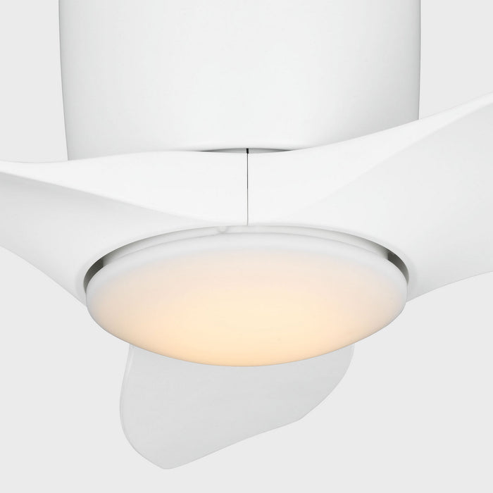 Myhouse Lighting Generation Lighting - 3TTHR32RZWD - 32"Ceiling Fan - Titus 32 Hugger LED - Matte White