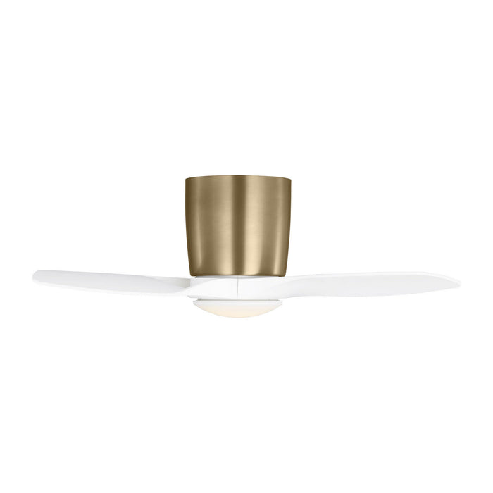 Myhouse Lighting Generation Lighting - 3TTHR32SBD - 32"Ceiling Fan - Titus 32 Hugger LED - Satin Brass