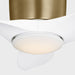 Myhouse Lighting Generation Lighting - 3TTHR32SBD - 32"Ceiling Fan - Titus 32 Hugger LED - Satin Brass