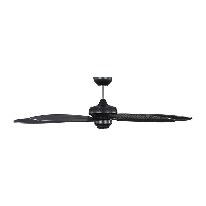 Myhouse Lighting Generation Lighting - 5CUR60BK - 60"Ceiling Fan - Cruise Outdoor 60 - Matte Black