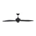 Myhouse Lighting Generation Lighting - 5CUR60BK - 60"Ceiling Fan - Cruise Outdoor 60 - Matte Black