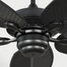 Myhouse Lighting Generation Lighting - 5CUR60BK - 60"Ceiling Fan - Cruise Outdoor 60 - Matte Black